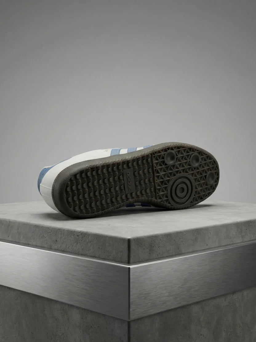 Premium Leather Gum Sole Low Top Sneakers | Retro Court Style | Men Women | Black White Blue